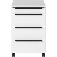 Ladekast met wielen Hermoso | 42 x 60 x 63 cm | Wit