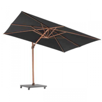 Parasol Portland | Met voet en beschermhoes | Antraciet