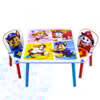 Kindertafel met 2 stoeltjes Paw Patrol - 63x63x45 cm - Multicolor/spaanplaat