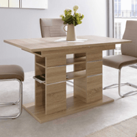 Uitschuifbare eettafel Pixel 120/160