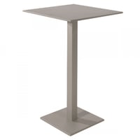 Plooibare bartafel voor buiten Prada - 70x70x108cm - beige aluminium