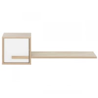 Wandrek Alto 1 deur - sonoma eik/wit