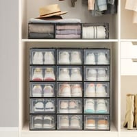 Opbergdozen Yaramis | 18 exemplaren | 23 x 33,5 x 14 | Transparant