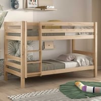 Houten Stapelbed Claire laag - natuur - Vipack