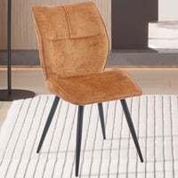 Eetkamerstoel Faye - 49x65x89cm - goud