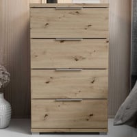 Ladekast Smilla - 42x46x79cm - 4 lades - artisan eikdecor