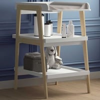 Verzorgingstafel Tsuga | 75 x 58 x 101,2 cm | Wit