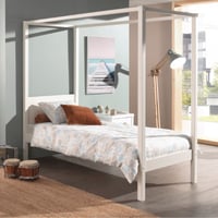 Hemelbed Charlotte 90x200 - wit