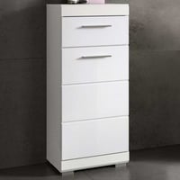 Staande Kast Scout Xonox - Wit Hoogglans - 37x88x31 cm
