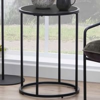 Bijzettafeltje Dover ø40cm - zwart