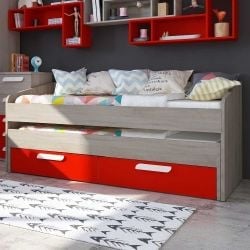 Bedden met onderbed