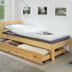 Houten eenpersoonsbedden