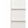Kolomkast Pares 30cm 2 deuren & 1 lade - wit 