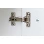Kolomkast Pares 30cm 2 deuren & 1 lade - wit 