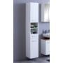 Kolomkast Pares 30cm 2 deuren & 1 lade - wit 