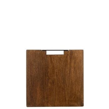 Snijplank vierkant mango hout bruin large