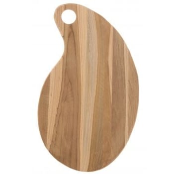 Snijplank terong teak hout naturel large