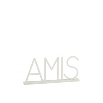 Amis metaal wit