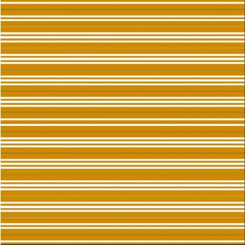 Pak 20 servet strepen papier oranje/oker