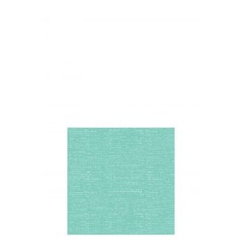 Pak 16 servet textielpapier turquoise small