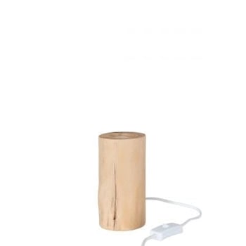 Socket silas hoog berangan hout naturel