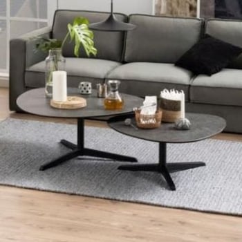 Salontafel Barnsley 77x84 - keramiek