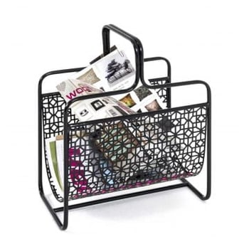 Tijdschriftenrek | 37 x 22 x 45 cm | Zwart