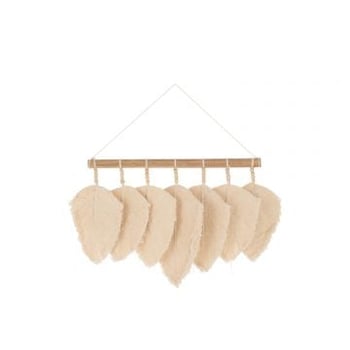Hanger veren 7 katoen naturel