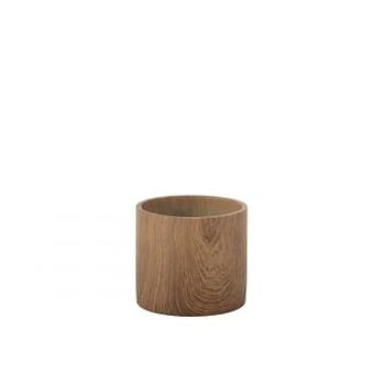 Bloempot bos cement bruin medium
