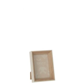 Fotokader 10x15 diepte mdf creme