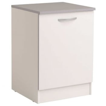 Onderkast Spoon 60 cm met deur - wit