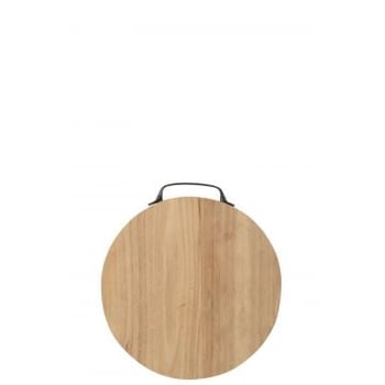 Plank rond hout naturel small