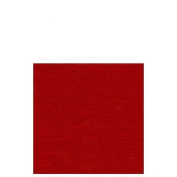 Pak 12 servetten textiel touch motief papier bordeaux large
