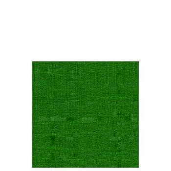 Pak 12 servetten textiel touch motief papier groen large