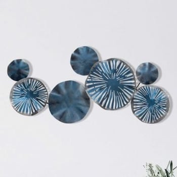 Wallity Metalen Wandaccessoire | 100% Metaal |Multikleur