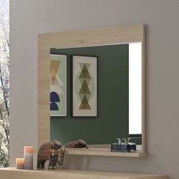 Spiegel East 93 cm - kastanje