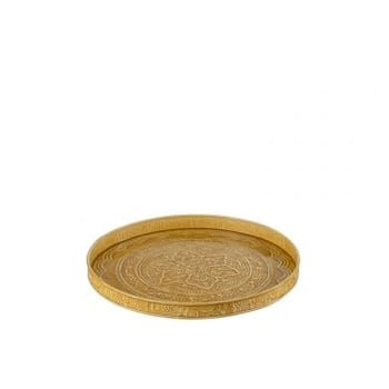 Plateau rond klassiek ijzer oker small
