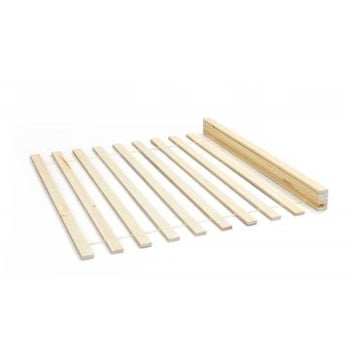 Lattenbodem voor eenpersoonsbed | 90 x 200 cm | Massief hout