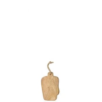 Snijplank rechthoek organic hout small