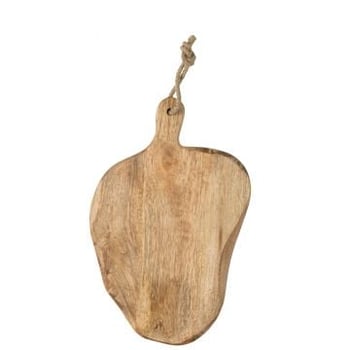 Snijplank ovaal organic hout large