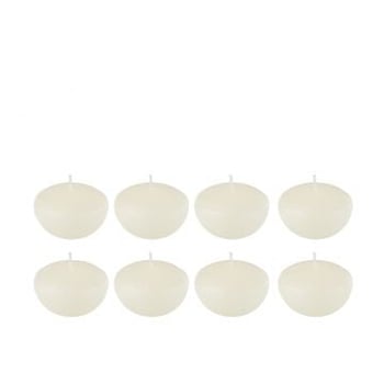 Doos 8 drijfkaars wit small-4u