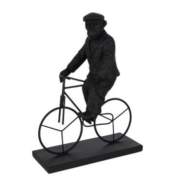 Aap fiets poly zwart large
