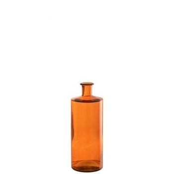 Vaas wijd glas orange medium