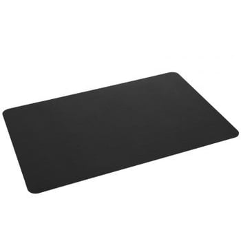 Placemat rechthoek pvc zwart