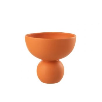 Vaas schaal porselein terracotta