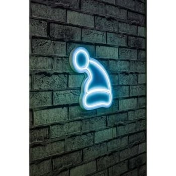 Neonverlichting kerstmuts - Wallity reeks - Blauw 