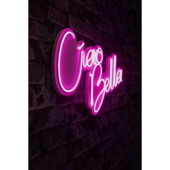 Neon Graph Decoratieve plastic ledverlichting | Roze | 32 x 45 x 2 cm