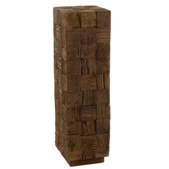 Sokkel hout naturel large