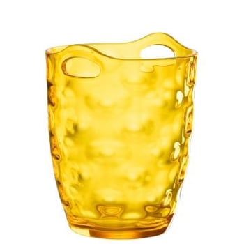 Ijsemmer leonard plastic geel