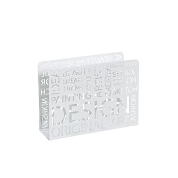 Tijdschriftenrek | 35 x 10 x 26 cm | Wit